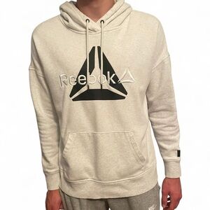 Reebok Cream Sweatshirt with Delta Logo